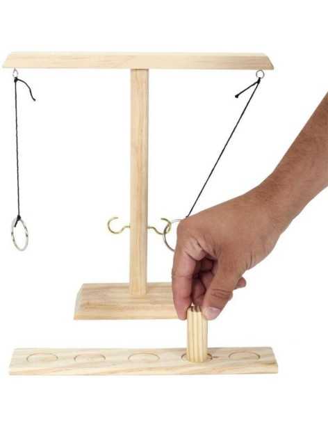 Lancer D Anneaux En Bois Jeu Boire