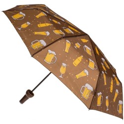 Parapluie de poche bouteille de bière