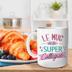 Le mug de la super collègue - Cadeau humour