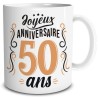 Mug anniversaire - Cadeau 50 ans