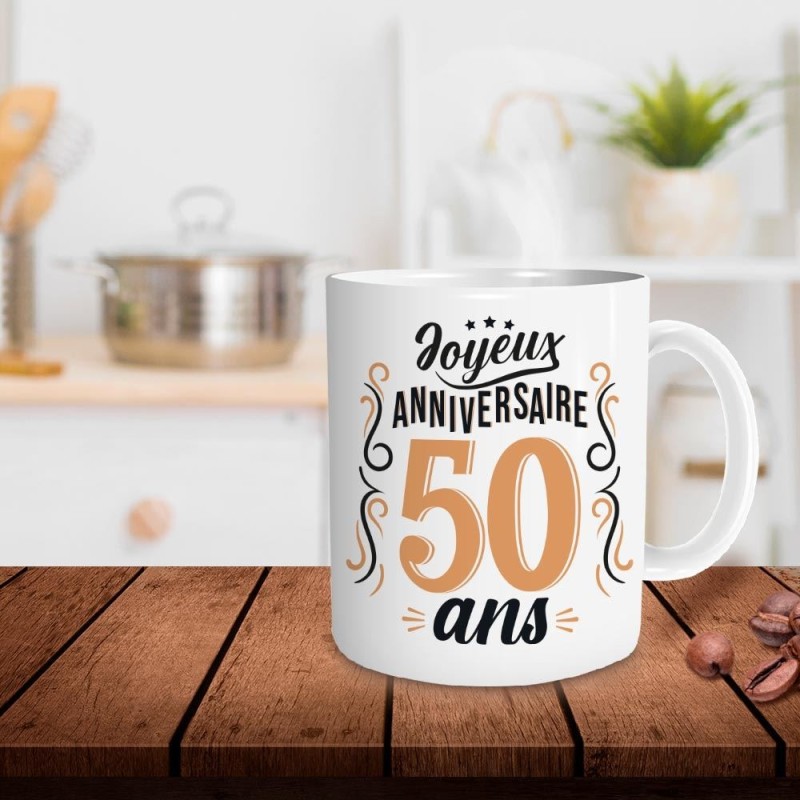 Générique Mug 50 ans Cadeau 50 ans humour 50 ans cadeau 50 ans