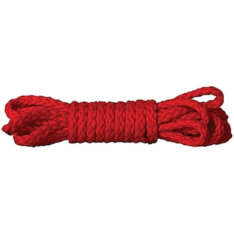 Corde érotique rouge Kinbaku 1m50