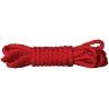 Corde érotique rouge Kinbaku 1m50