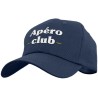 Casquette homme apéro club