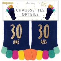 Chaussettes à orteils 30 ans