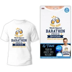 Tee shirt humoristique "barathon" XL/XXL