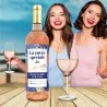 Vin rosé cuvée des copines