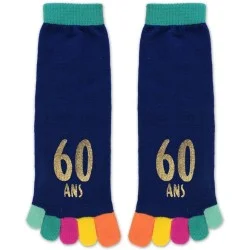 Chaussettes à orteils - Cadeau 60 ans