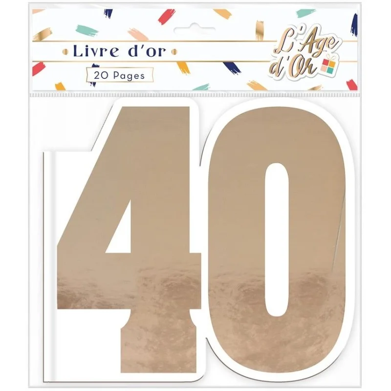 Livre d'or femme 40 ans