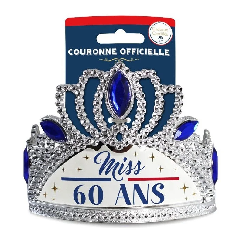 Diadème anniversaire 60 ans