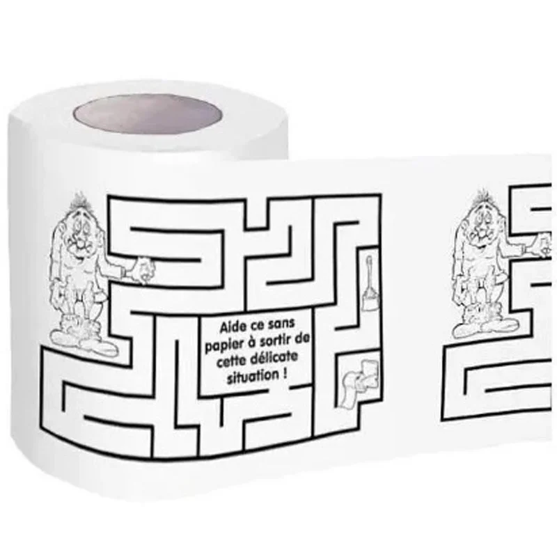 Rouleau papier WC Labyrinthe