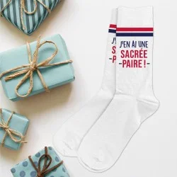 Chaussettes "Sacrée paire"