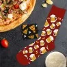 Chaussettes humoristiques Pizza/Bière