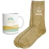 Coffret mug chaussettes jolie maman