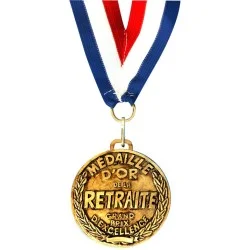 Medaille d'or de la retraite