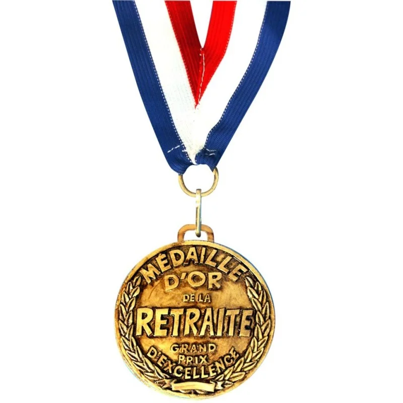 Medaille d'or de la retraite