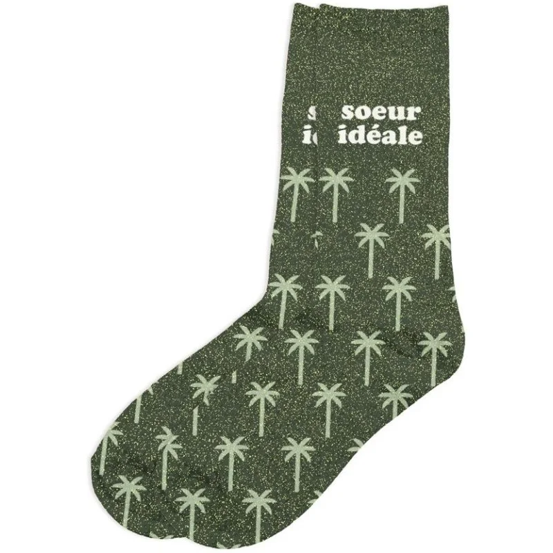 Chaussettes paillettes soeur idéale