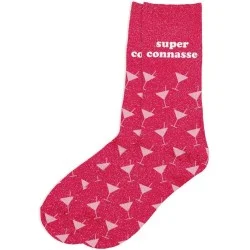 Chaussettes paillettes super connasse