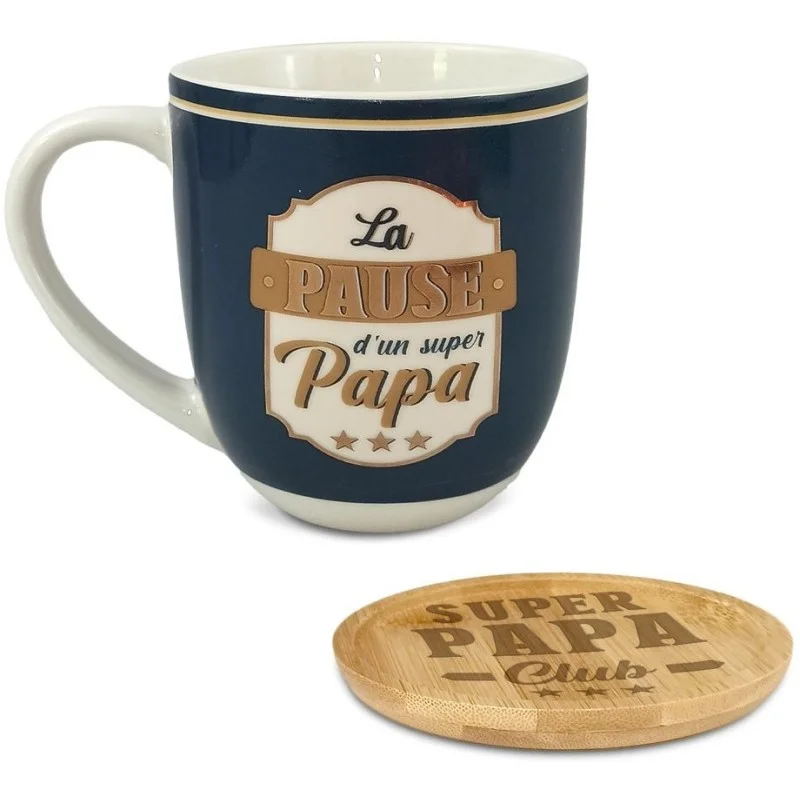 Coffret tasse la pause de papa