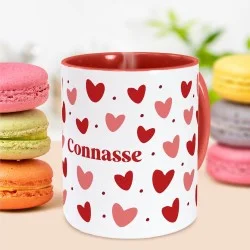 Mug rouge connasse