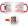 Mug anniversaire 18 ans