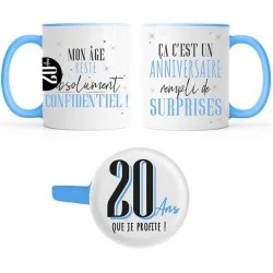 Mug anniversaire 20 ans