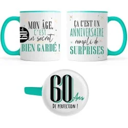 Mug anniversaire 60 ans