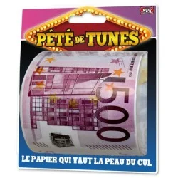 Rouleau papier WC Billet 500 euros