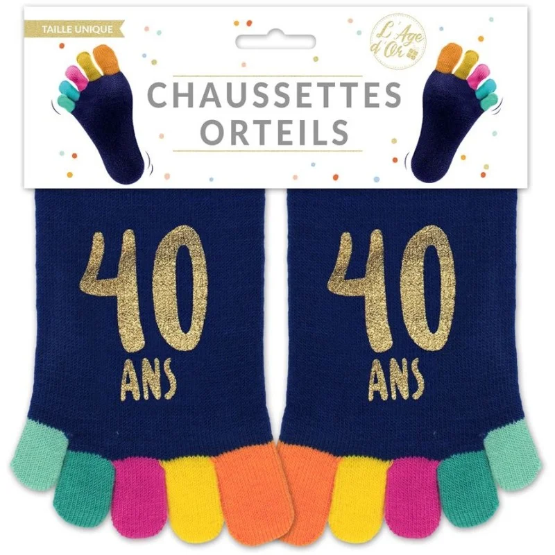 Chaussettes à orteils 40aine