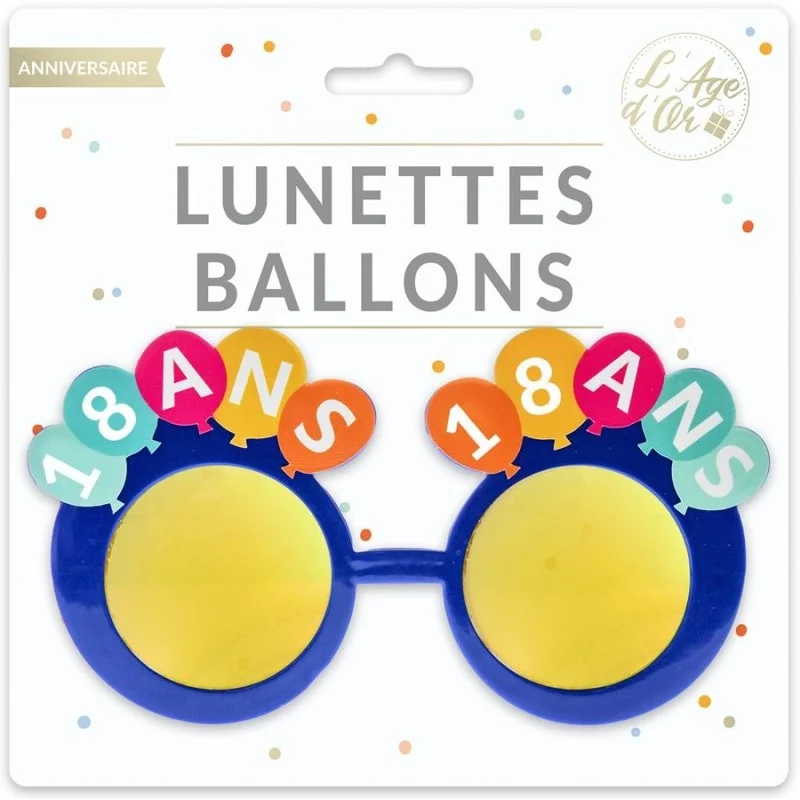 Lunettes ballons 18 ans