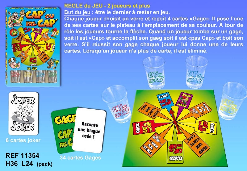 Jeu Cap Ou Pas Cap