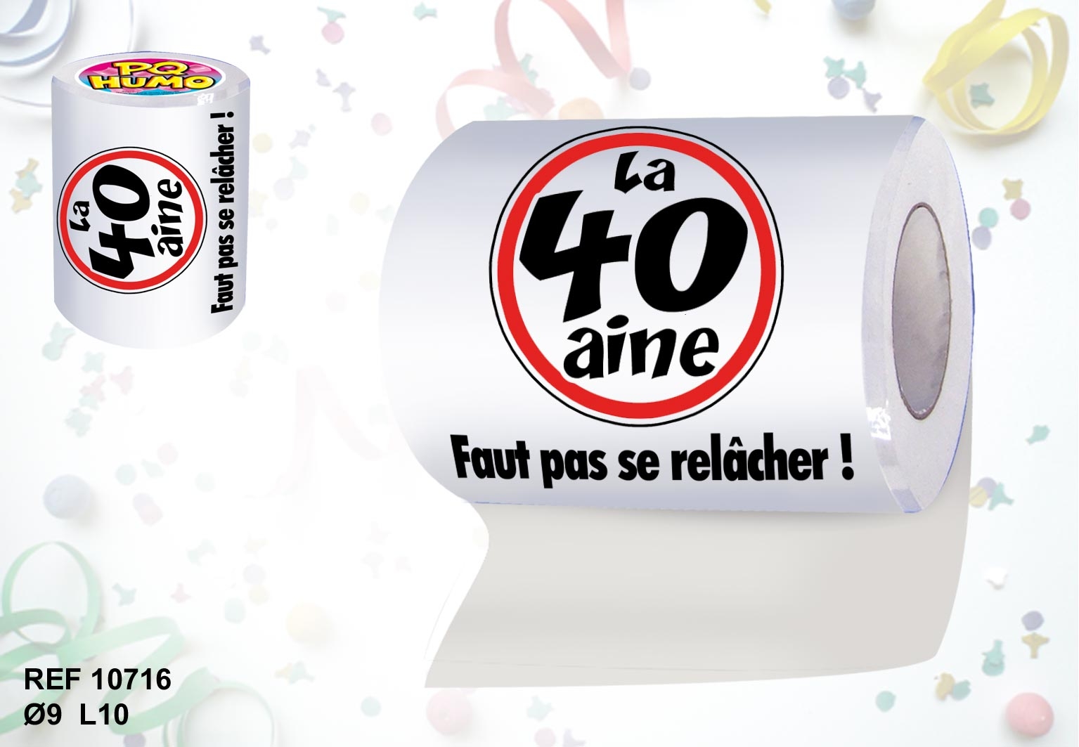 Papier Toilette Humoristique Délit de Fuite - Coti-Jouets, gadgets