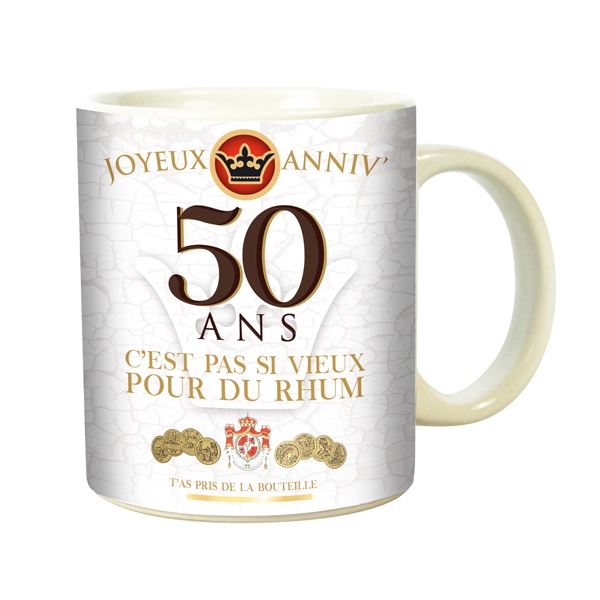 Mug 50 Ans Rhum