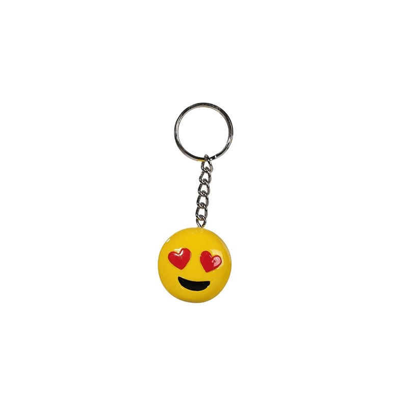 Cadeau utile : Porte-clé Emoji - 3,50 €