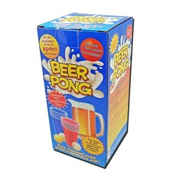 Ensemble De Jeu De Bière Pong, 12 Tasses De Balles De Pong Ensemble De  Gobelets Bords Lissants 8 Balles Pour Les Fêtes De Vacances 