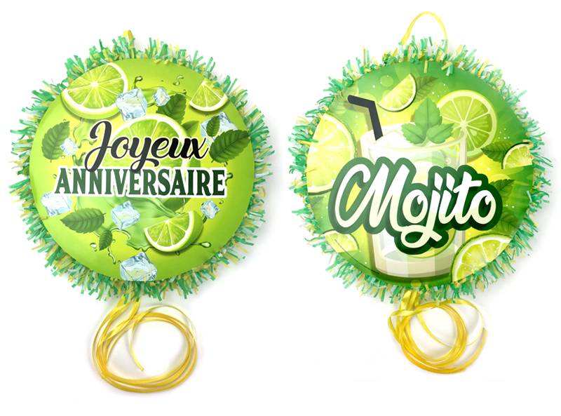 Pinata Anniversaire Mojito 31cm