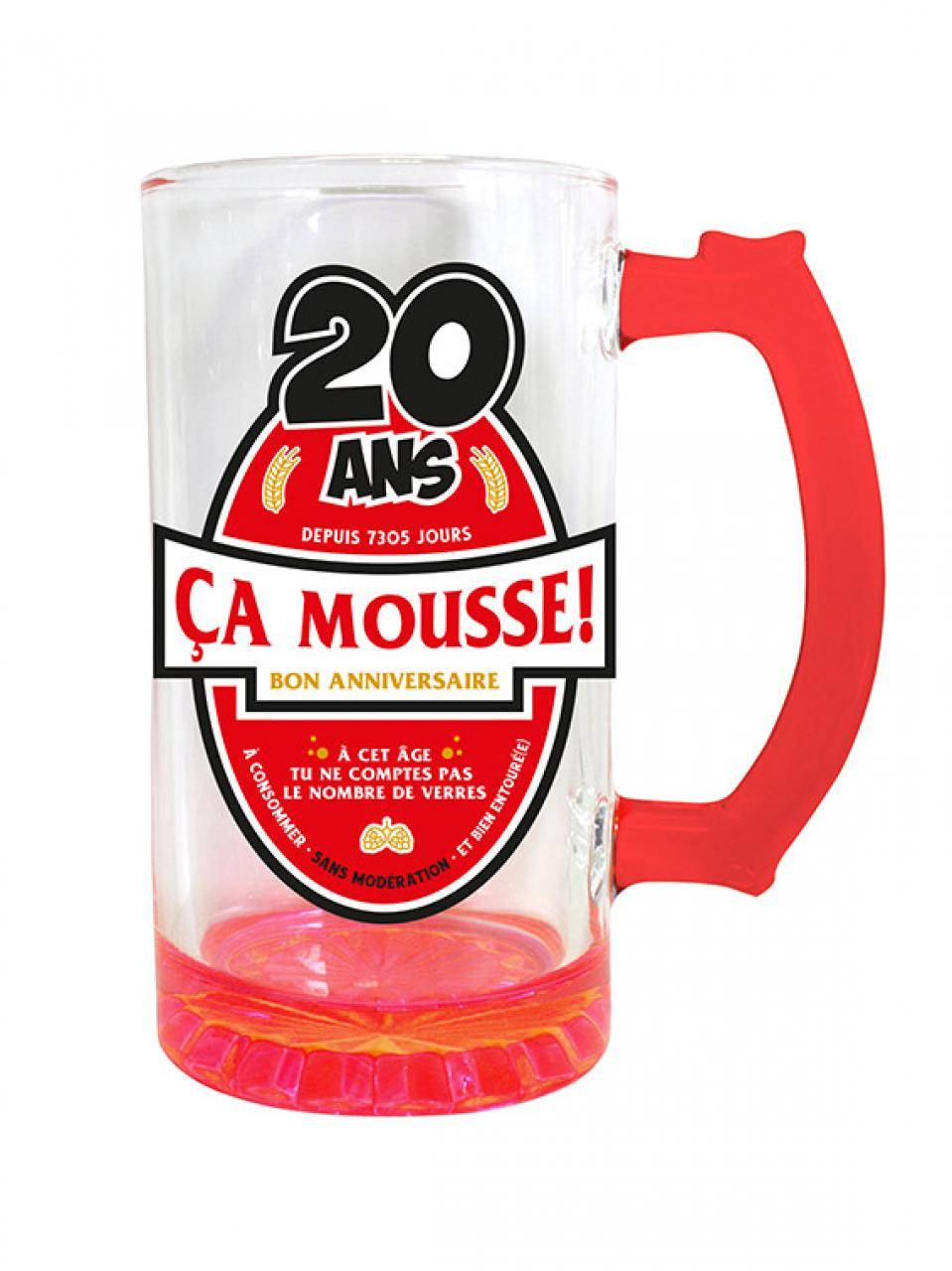 Chope A Biere Ans Cadeau Anniversaire Humoristique