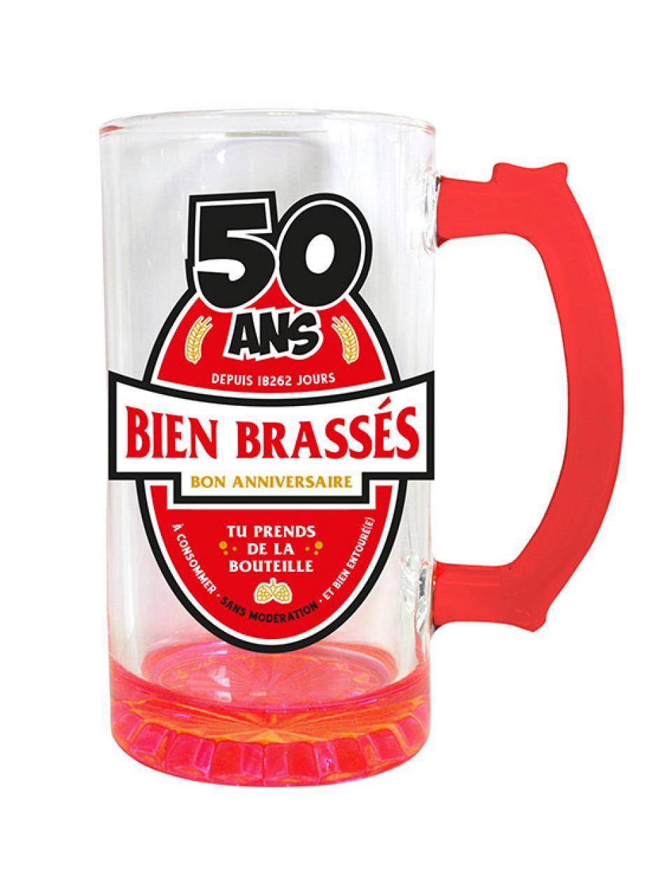 Chope A Biere 50 Ans Cadeau Anniversaire Humoristique