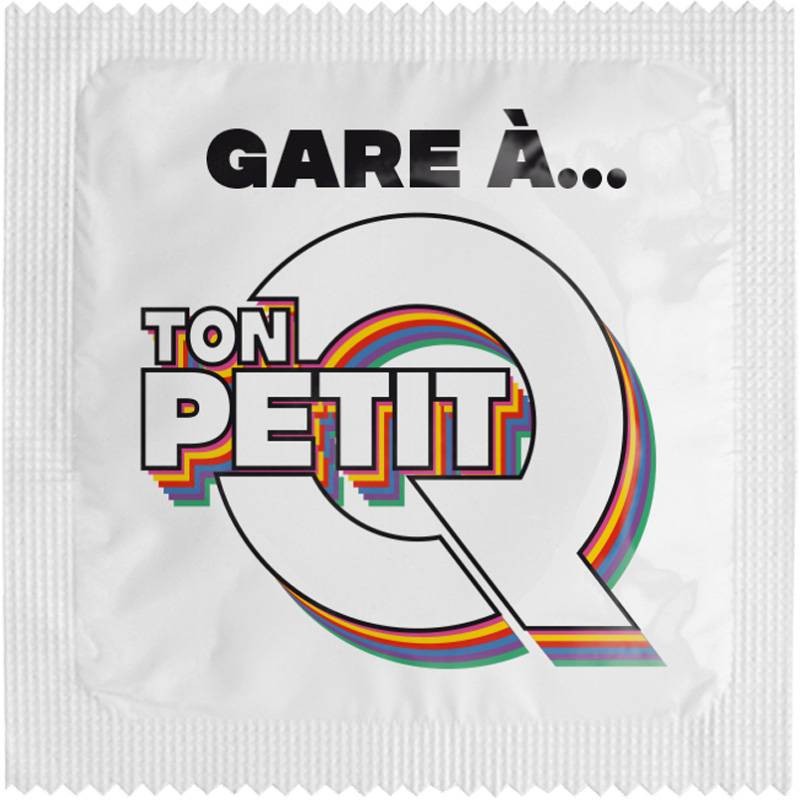 Préservatif Gare à ton petit Q