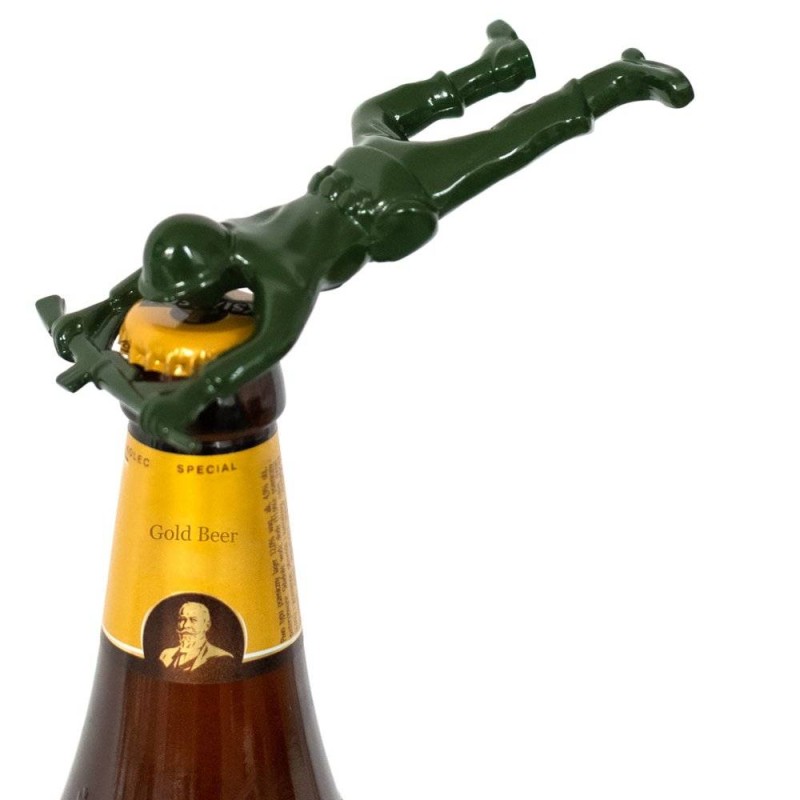 Glaçure pour bouteille de bière, mini couvercle militaire