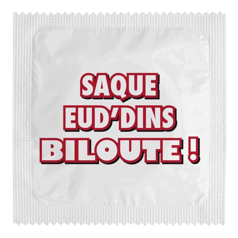 Préservatif saque eud'ins